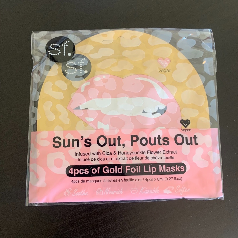 SF Glow Suns Out, Pout Out Lip Masks